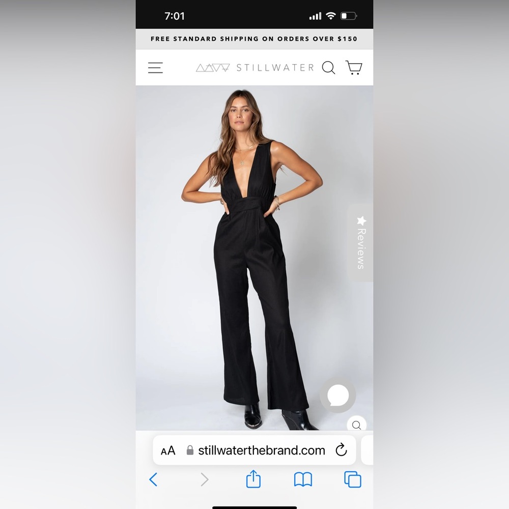 Stillwater the Brand Mother Wide Leg Jumpsuit